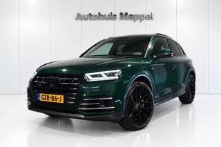 Audi Q5 50 TFSI S-Line*SOH96%*Lucht-V*B&amp;O*Massage*GeruiteStoel*Matrix*HUD*PANO*Trekhaak*Memory