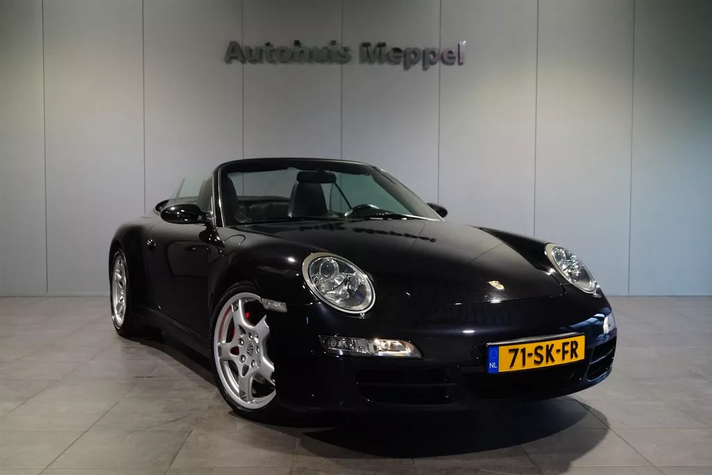 Porsche 911 997 Carrera 4S Cabrio Galvanozilver Interieur | Sport-chrono-Plus | Bose | Xenon | PDC |