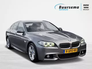 BMW 5 Serie 520i M-Sport | Navigatie Professional |126.808 KM | Zwarte Hemelbekleding | Bluetooth Tel | Afneembare trekhaak |